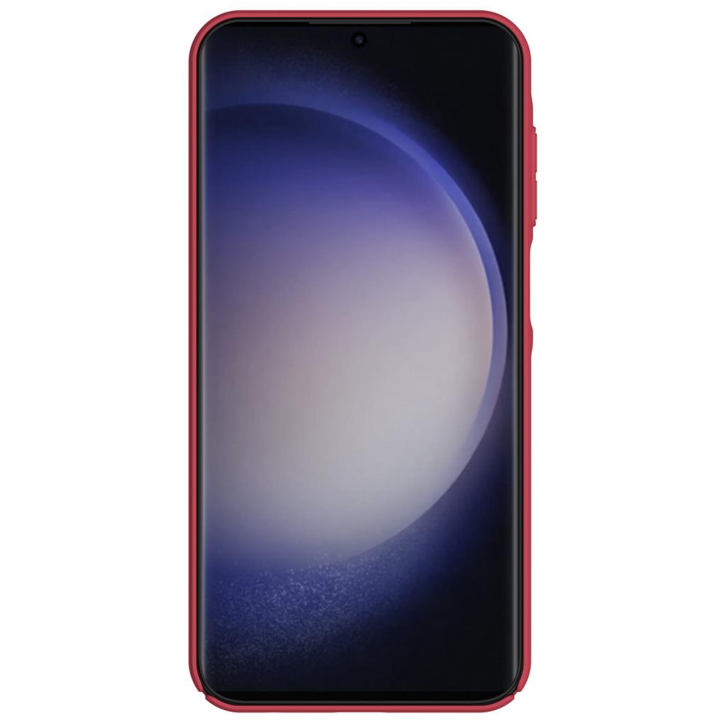 Samsung Galaxy A15 4G / Galaxy A15 5G Nillkin Super frosted strapabíró hátlap tok piros