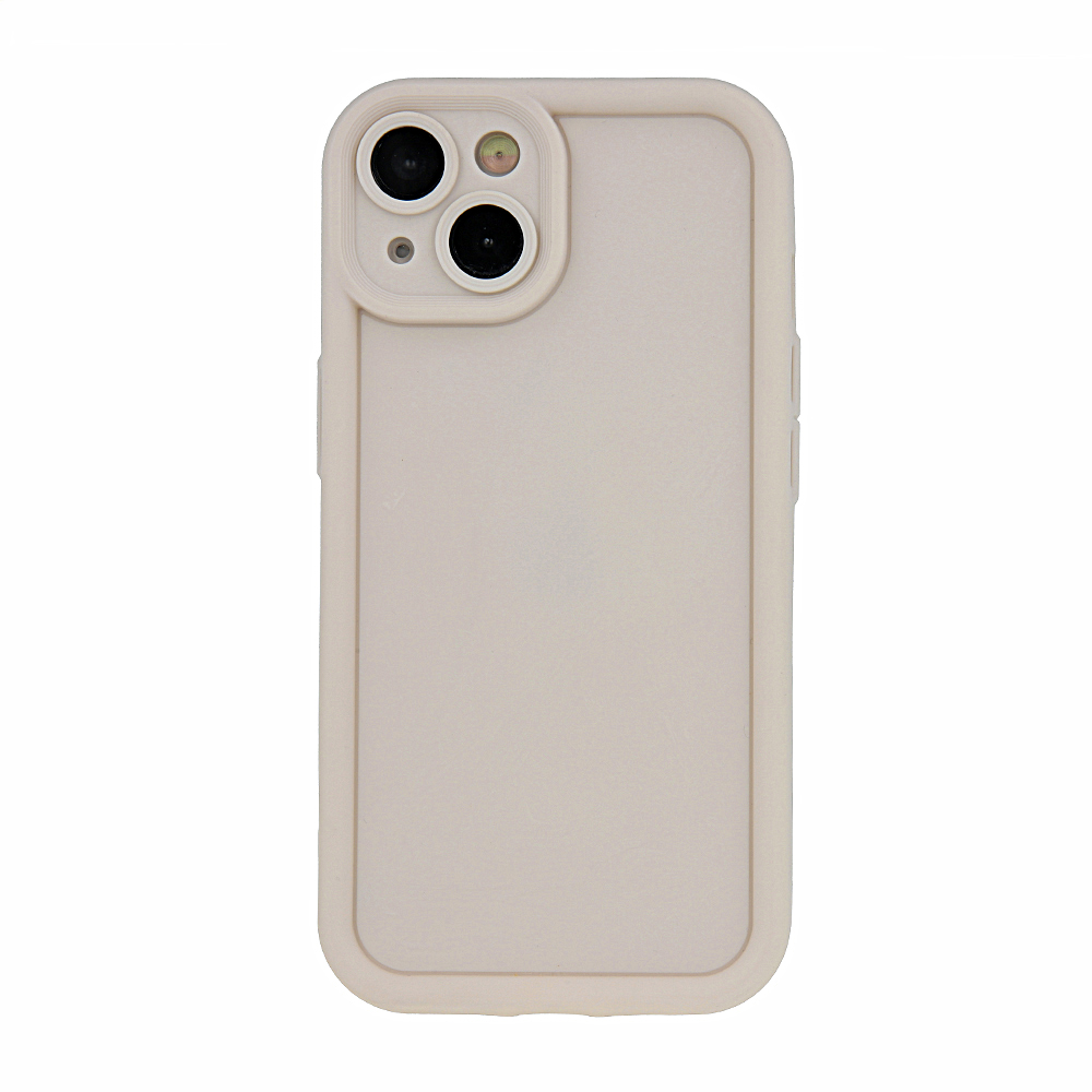 Samsung Galaxy A15 4G / Galaxy A15 5G Rim TPU hátlap tok (Bézs)