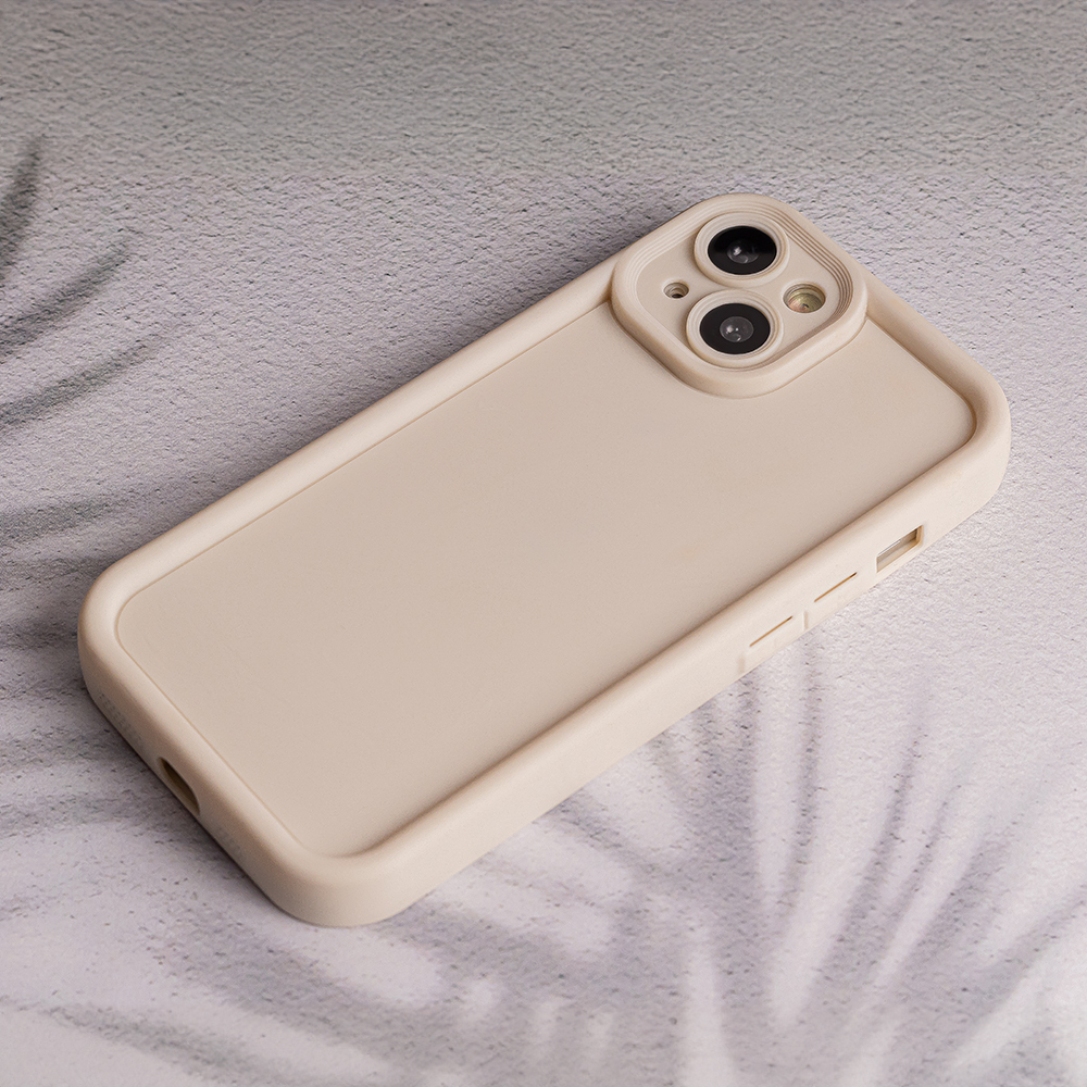 Samsung Galaxy A15 4G / Galaxy A15 5G Rim TPU hátlap tok (Bézs)