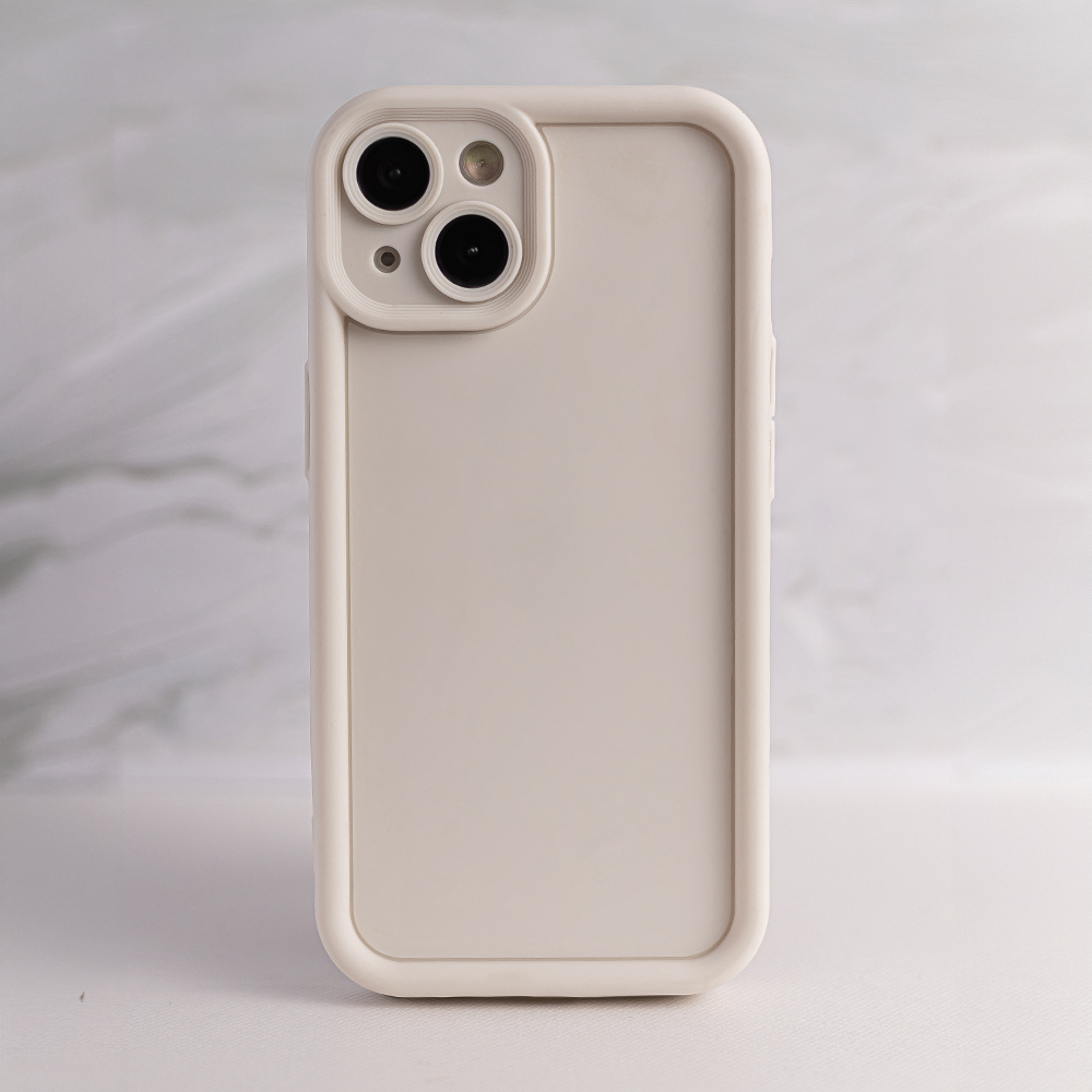 Samsung Galaxy A15 4G / Galaxy A15 5G Rim TPU hátlap tok (Bézs)