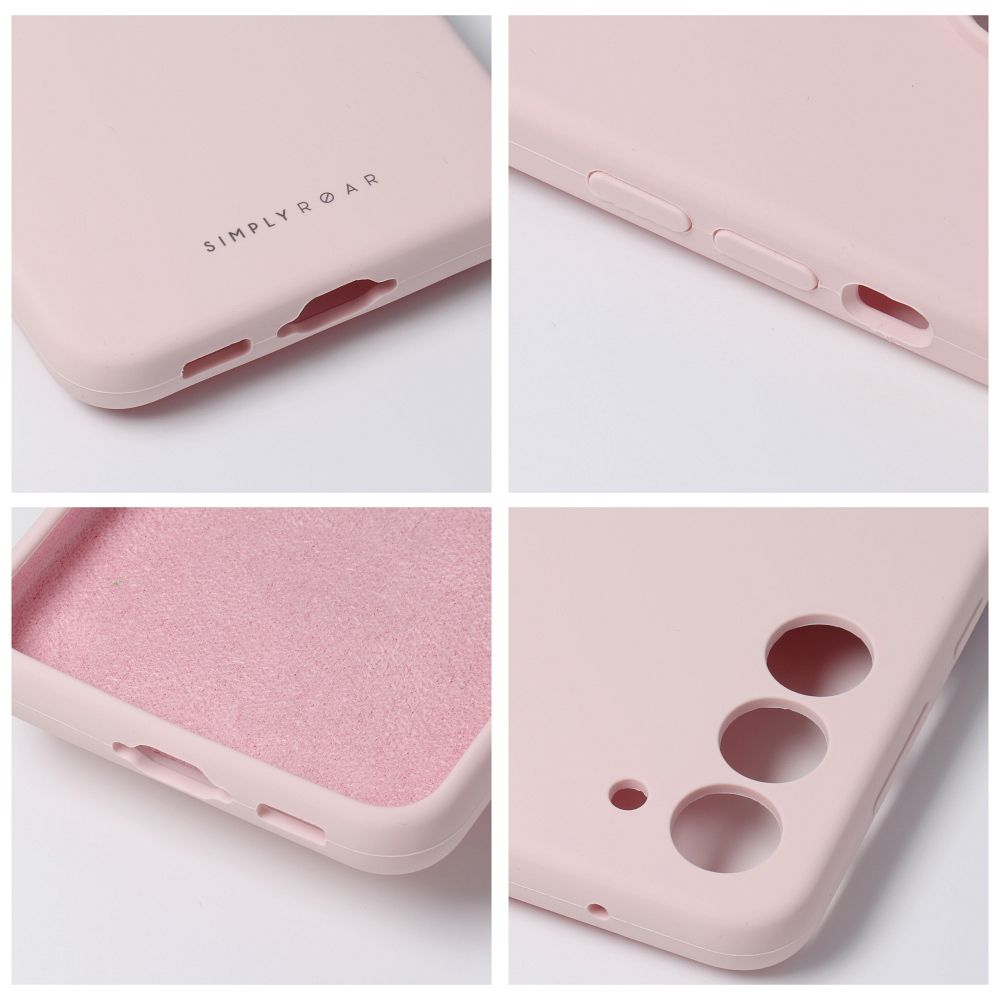 Samsung Galaxy A15 4G / Galaxy A15 5G Roar Cloud Skin hátlap tok (Rózsaszín)