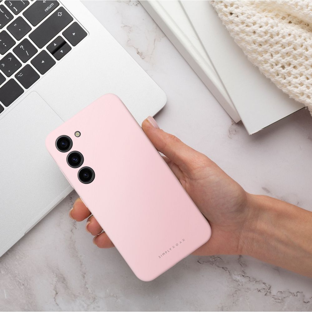 Samsung Galaxy A15 4G / Galaxy A15 5G Roar Cloud Skin hátlap tok (Rózsaszín)