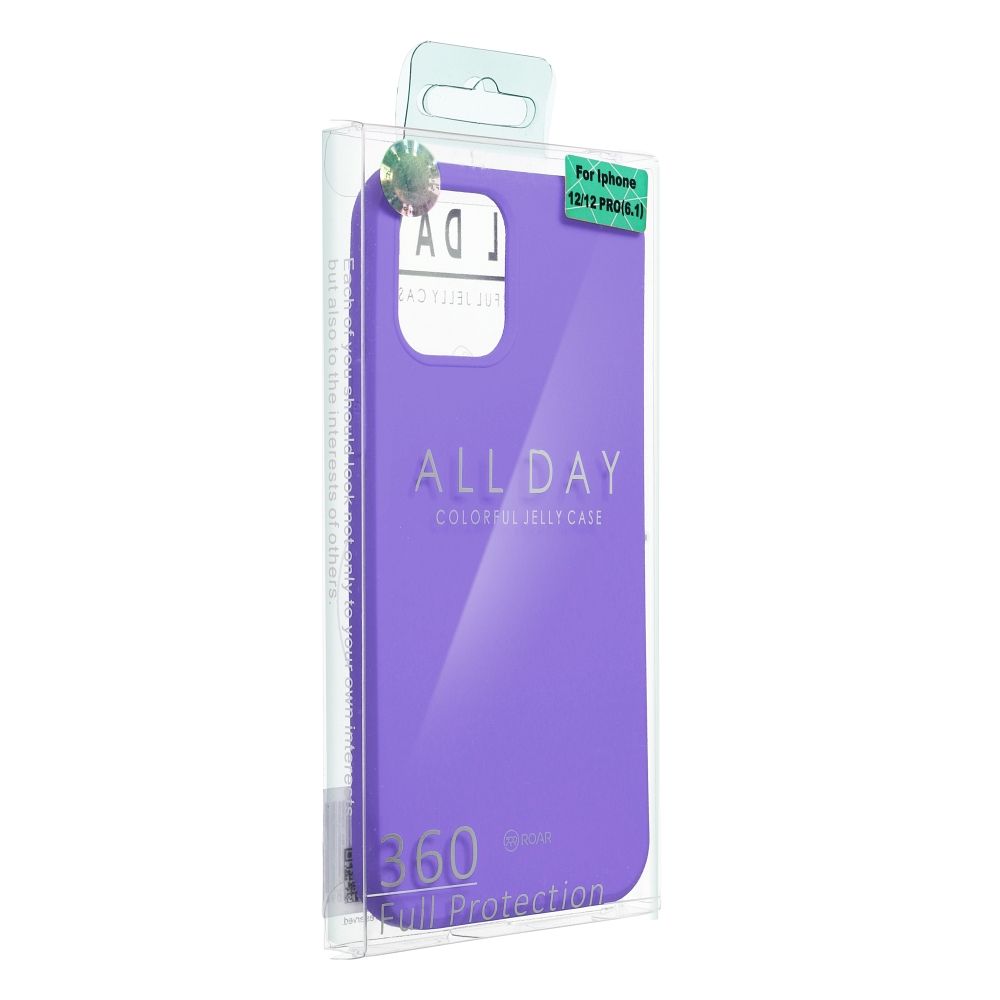 Samsung Galaxy A15 4G / Galaxy A15 5G Roar Colorful jelly hátlap tok (Lila)