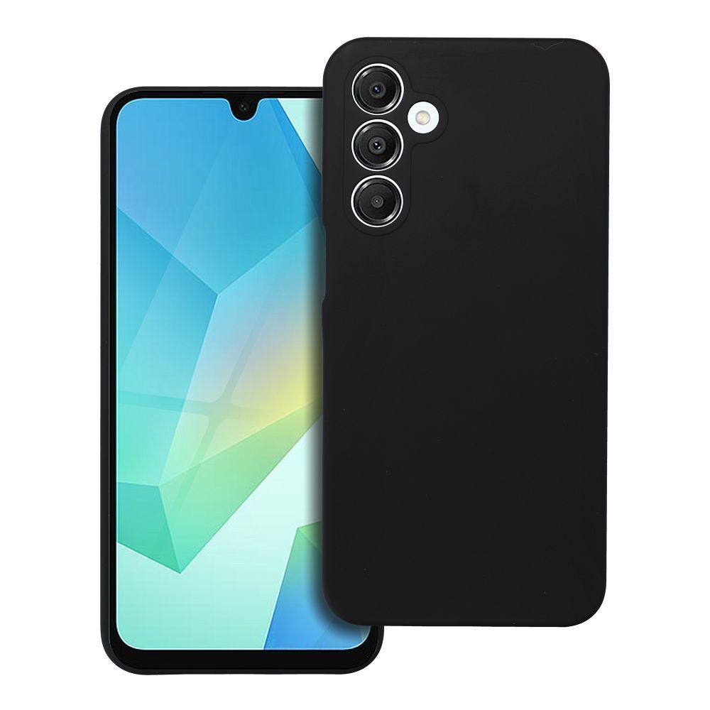 Samsung Galaxy A16 4G / Galaxy A16 5G Silicone 2mm hátlap tok (Fekete)