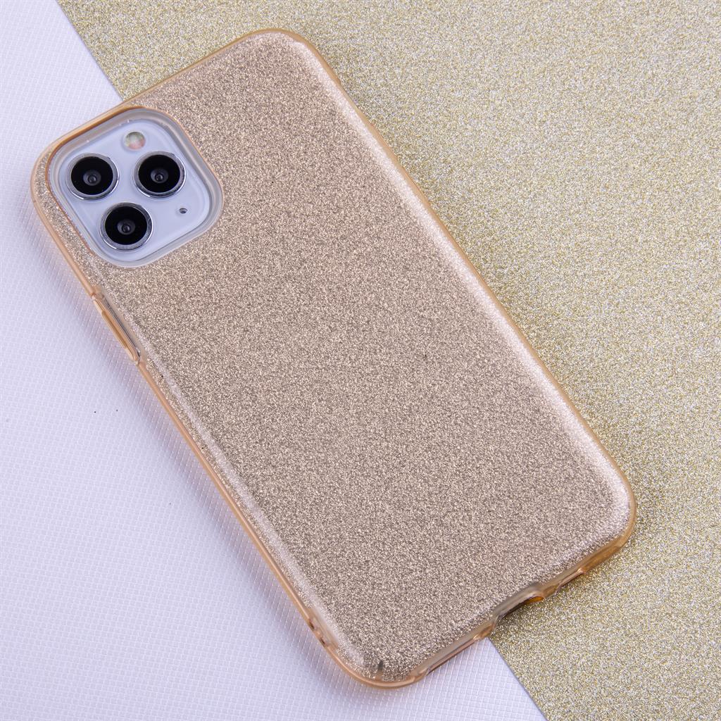 Samsung Galaxy A16 4G / Galaxy A16 5G glitter 3in1 hátlap tok (Arany)