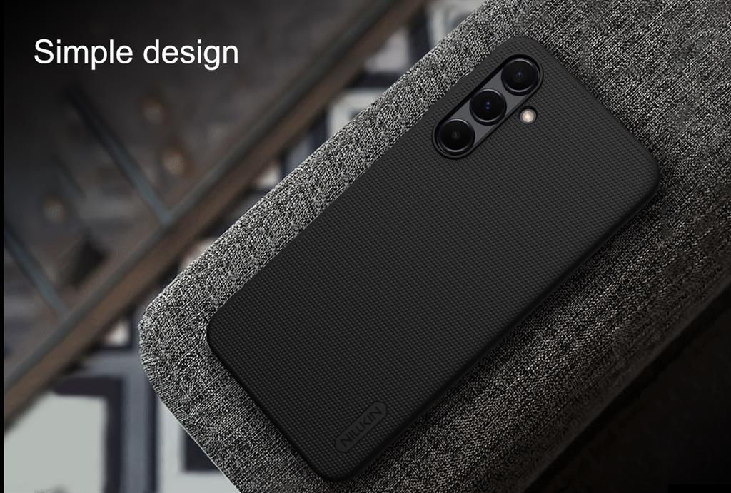 Samsung Galaxy A16 4G / Galaxy A16 5G Nillkin Super frosted strapabíró hátlap tok (Kék) 6