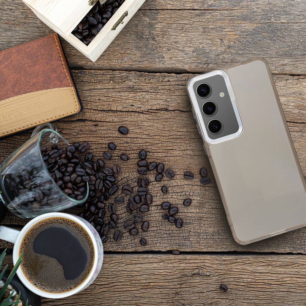 Samsung Galaxy A16 4G / Galaxy A16 5G Pearl hátlap tok (Fekete)