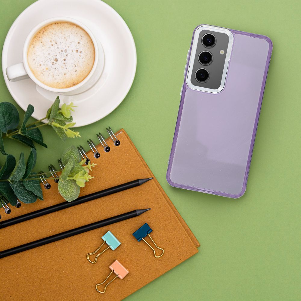 Samsung Galaxy A16 4G / Galaxy A16 5G Pearl hátlap tok (Lila)