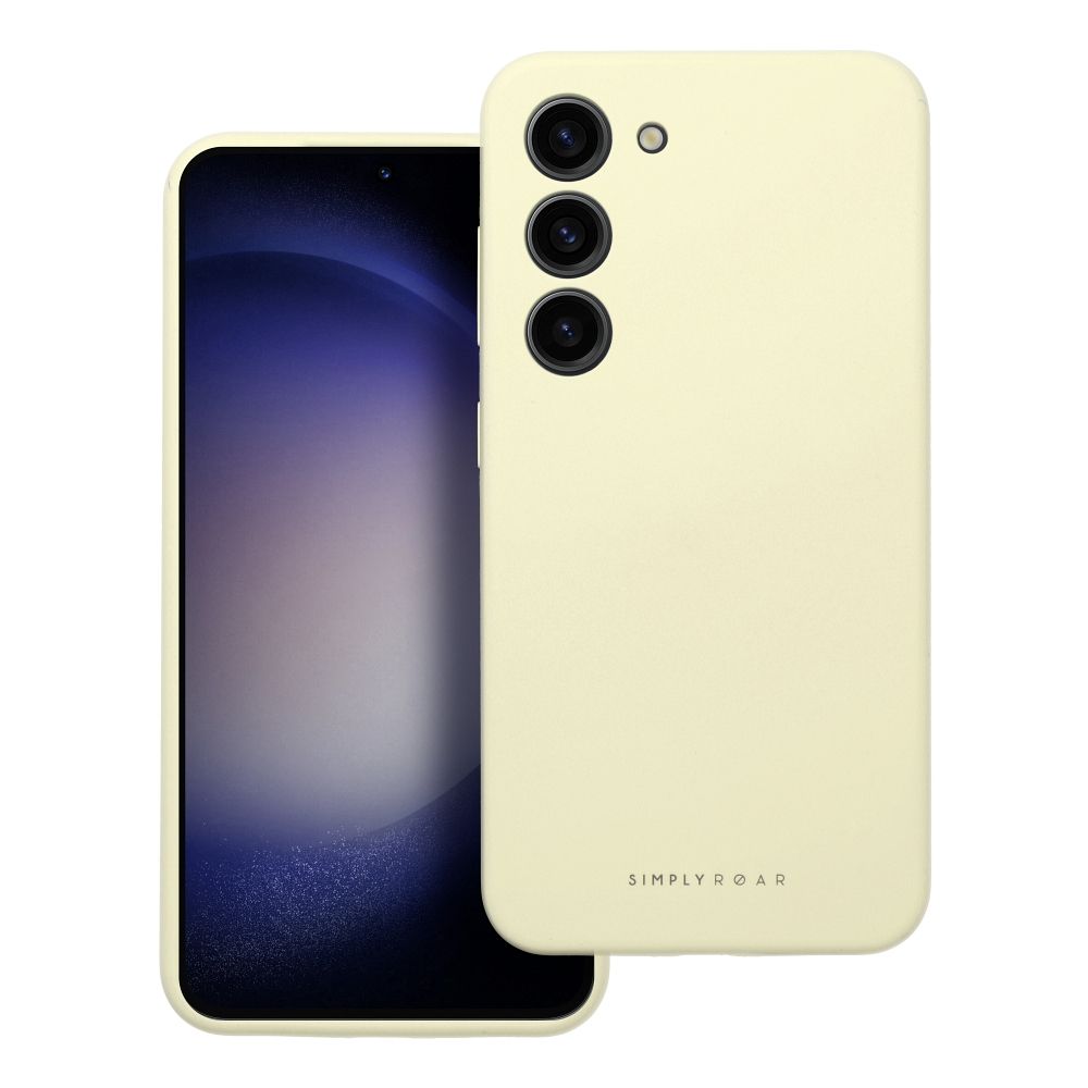 Samsung Galaxy A16 4G / Galaxy A16 5G Roar Cloud Skin hátlap tok (Sárga)