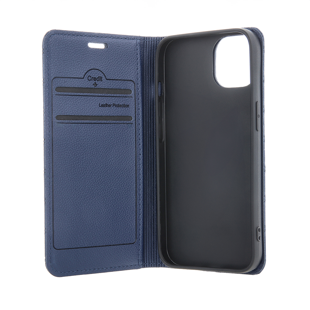 Samsung Galaxy A16 4G / Galaxy A16 5G Smart Caro notesz tok (Kék)