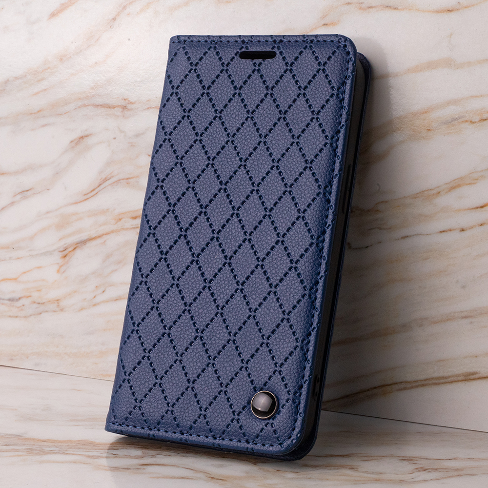 Samsung Galaxy A16 4G / Galaxy A16 5G Smart Caro notesz tok (Kék)