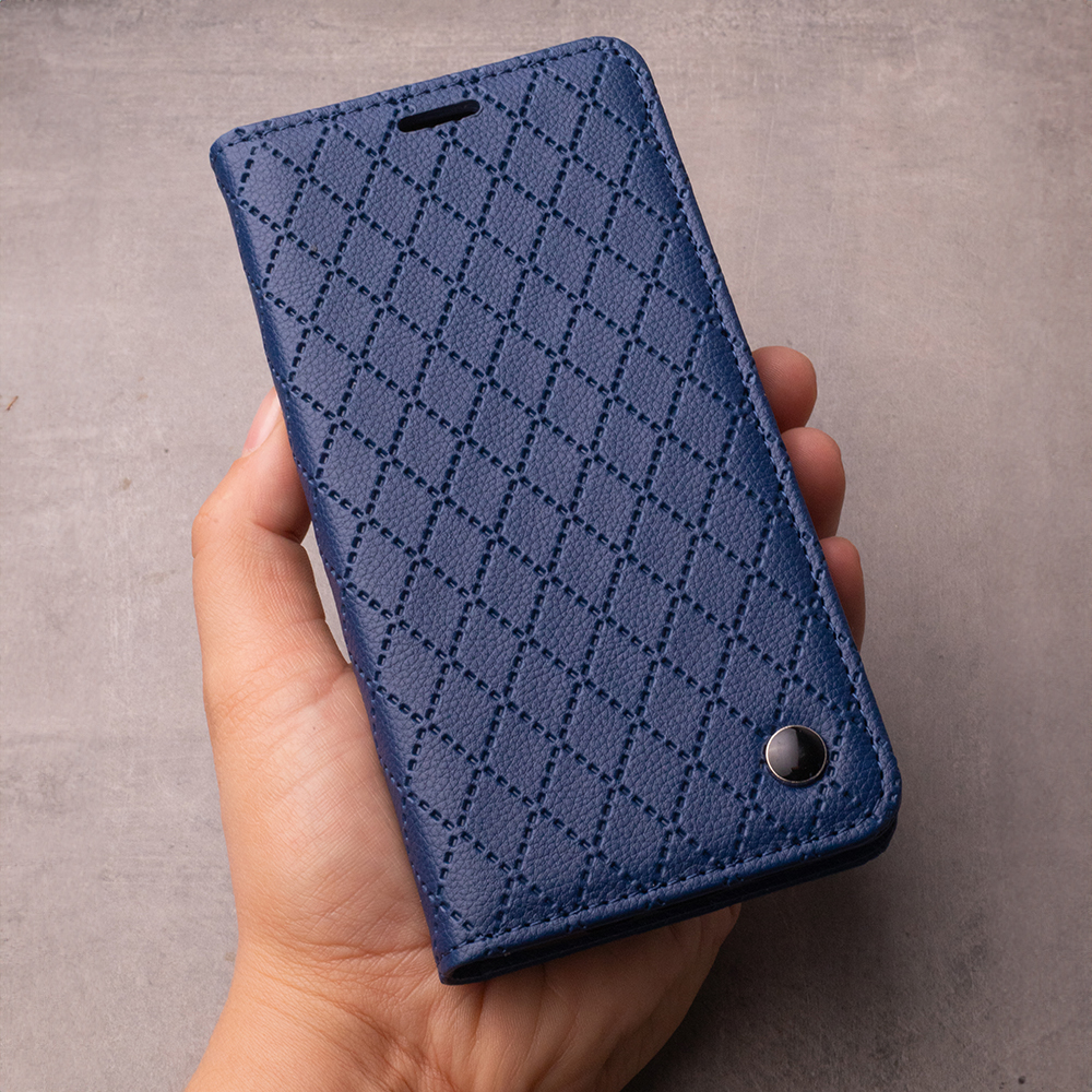 Samsung Galaxy A16 4G / Galaxy A16 5G Smart Caro notesz tok (Kék)