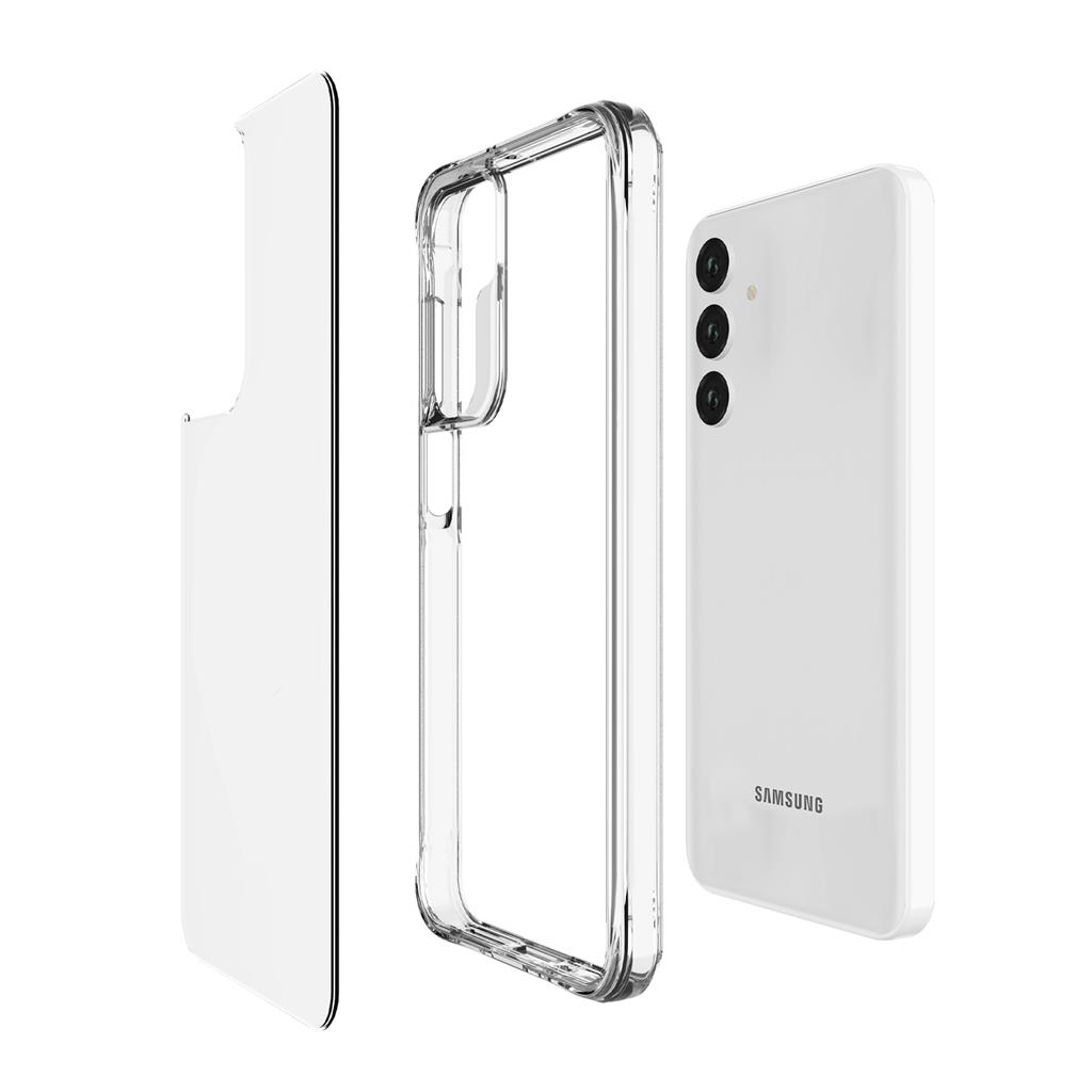 Samsung Galaxy A16 4G / Galaxy A16 5G TOKO Pure hátlap tok (Átlátszó)