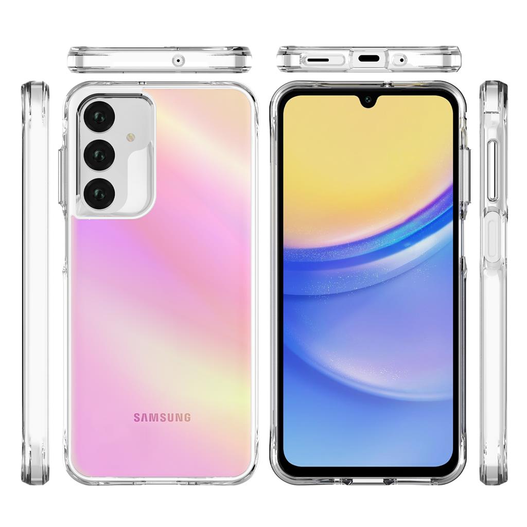 Samsung Galaxy A16 4G / Galaxy A16 5G TOKO Pure rainbow hátlap tok (Rózsaszín)