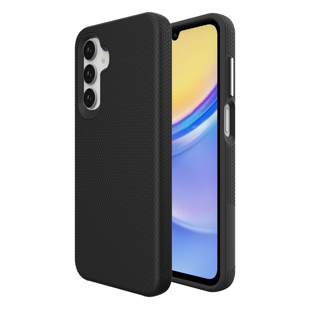 Samsung Galaxy A16 4G / Galaxy A16 5G TOKO Triangle hátlap tok (Fekete)