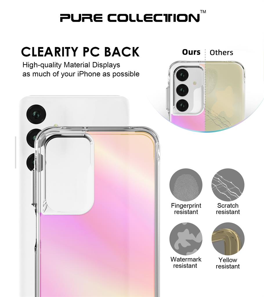 Samsung Galaxy A16 / Galaxy A26 / Galaxy A17 Carbon Premium hátlap tok (Rózsaszín)