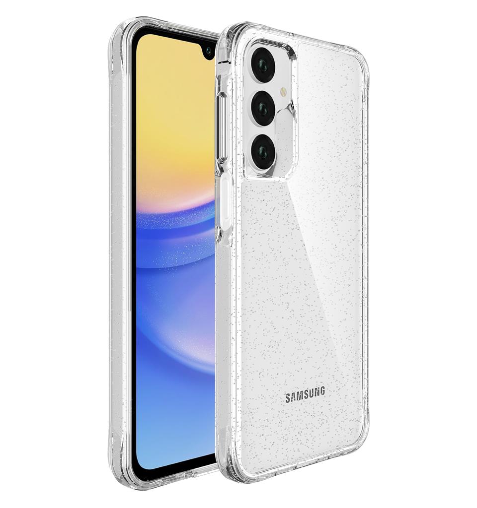 Samsung Galaxy A16 / Galaxy A36 5G TOKO Pure Glitter hátlap tok (Ezüst)