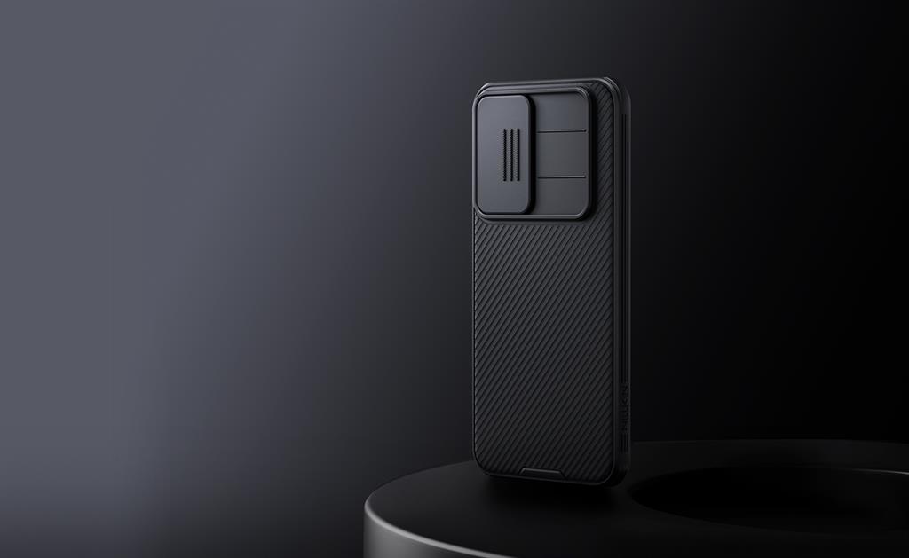 Samsung Galaxy A17 Nillkin Camshield Pro hátlap tok (Fekete)