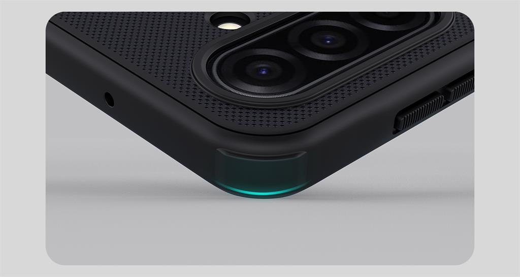 Samsung Galaxy A17 Nillkin Lenswing magsafe hátlap tok (Fekete)