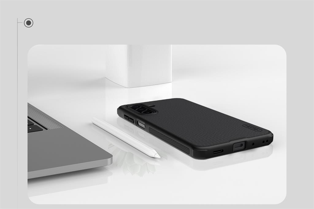 Samsung Galaxy A17 Nillkin Lenswing magsafe hátlap tok (Fekete)