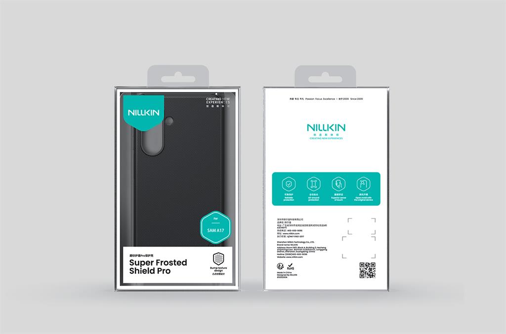 Samsung Galaxy A17 Nillkin Lenswing magsafe hátlap tok (Fekete)