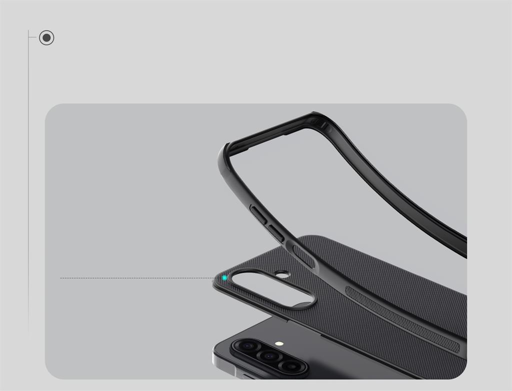 Samsung Galaxy A17 Nillkin nature pro magsafe hátlap tok (Fekete)