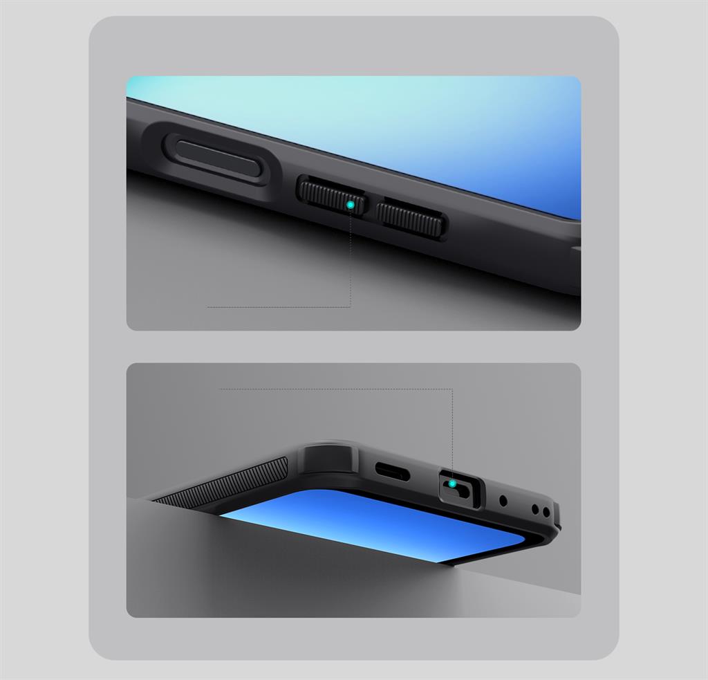 Samsung Galaxy A17 Nillkin nature pro magsafe hátlap tok (Fekete)