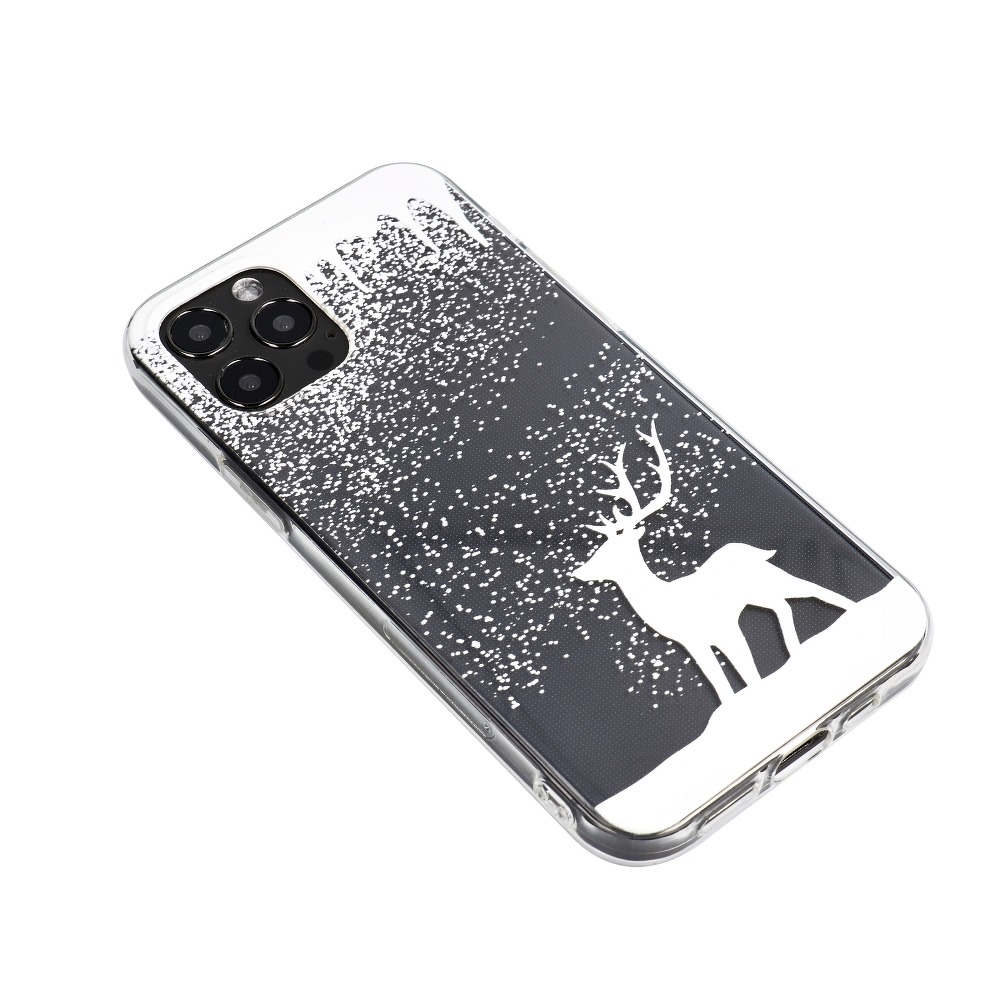 Samsung Galaxy A20e Winter szilikon hátlap tok (Reindeer (Átlátszó) 0