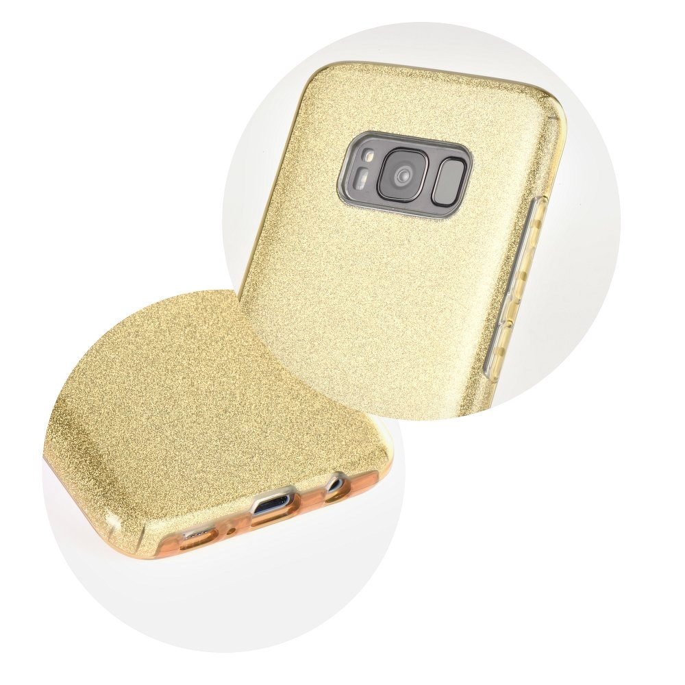 Samsung Galaxy A21s forcell shining hátlap tok (Arany) 0