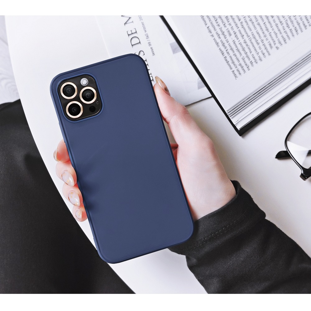 Samsung Galaxy A22 5G forcell soft hátlap tok, (Kék)
