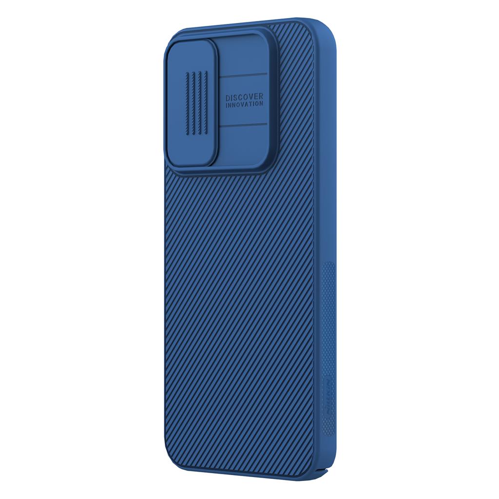 Samsung Galaxy A25 5G Nillkin camshield hátlap tok (Kék)