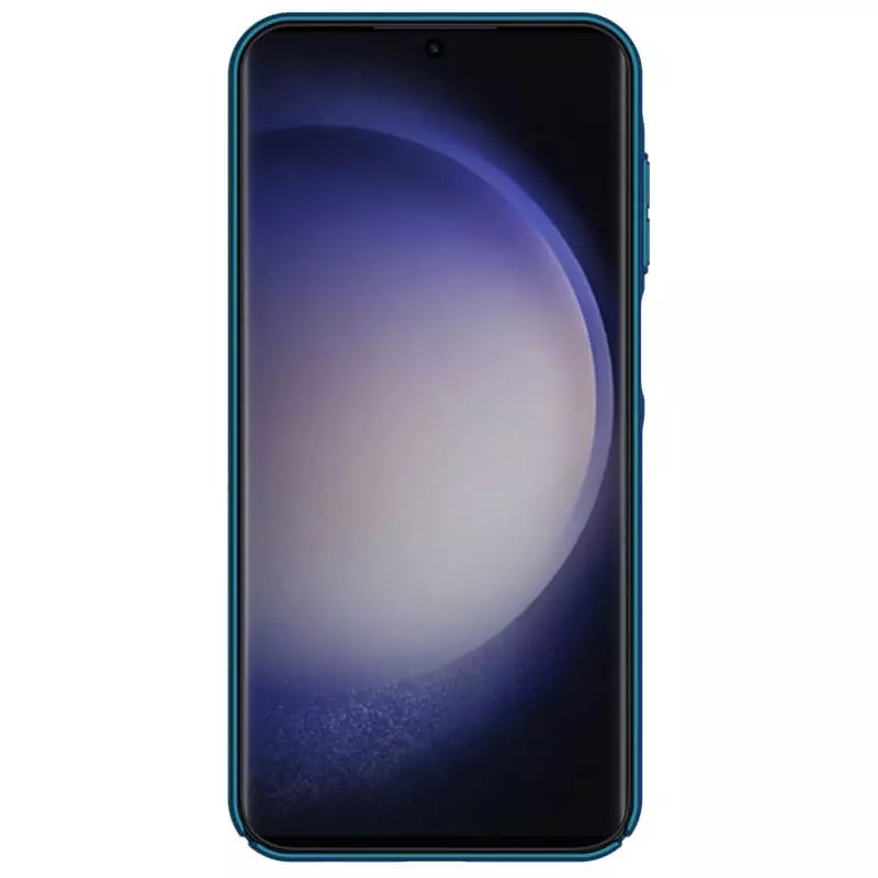 Samsung Galaxy A25 5G Nillkin Super frosted strapabíró hátlap tok kék