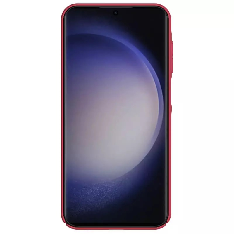 Samsung Galaxy A25 5G Nillkin Super frosted strapabíró hátlap tok piros 2