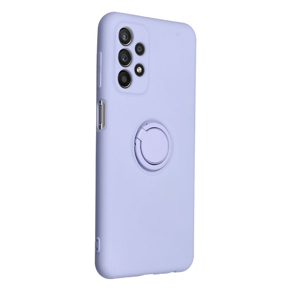 Samsung Galaxy A25 5G silicone ring hátlap tok (Lila)