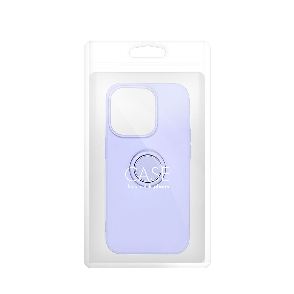 Samsung Galaxy A25 5G silicone ring hátlap tok (Lila)