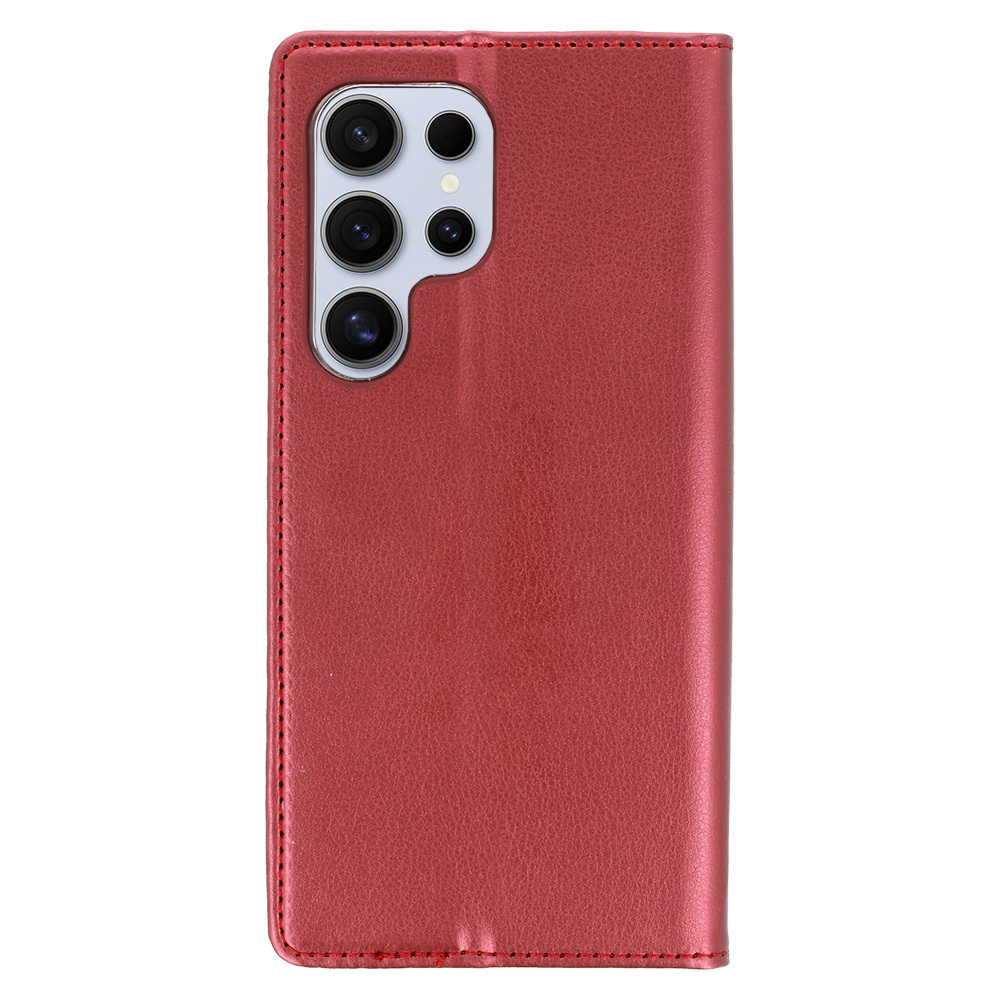 Samsung Galaxy A25 5G smart magneto mágneses notesz tok (Bordó)