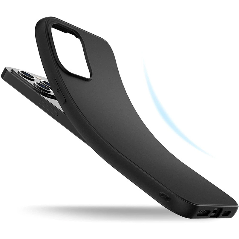 Samsung Galaxy A25 5G tpu matte hátlap tok (Fekete)