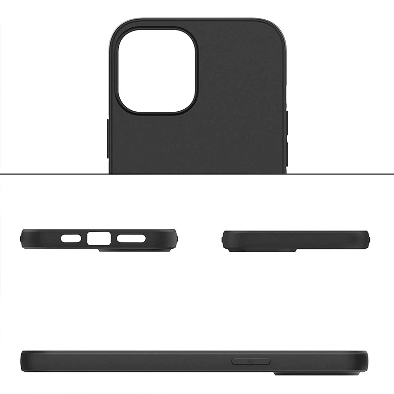 Samsung Galaxy A25 5G tpu matte hátlap tok (Fekete)