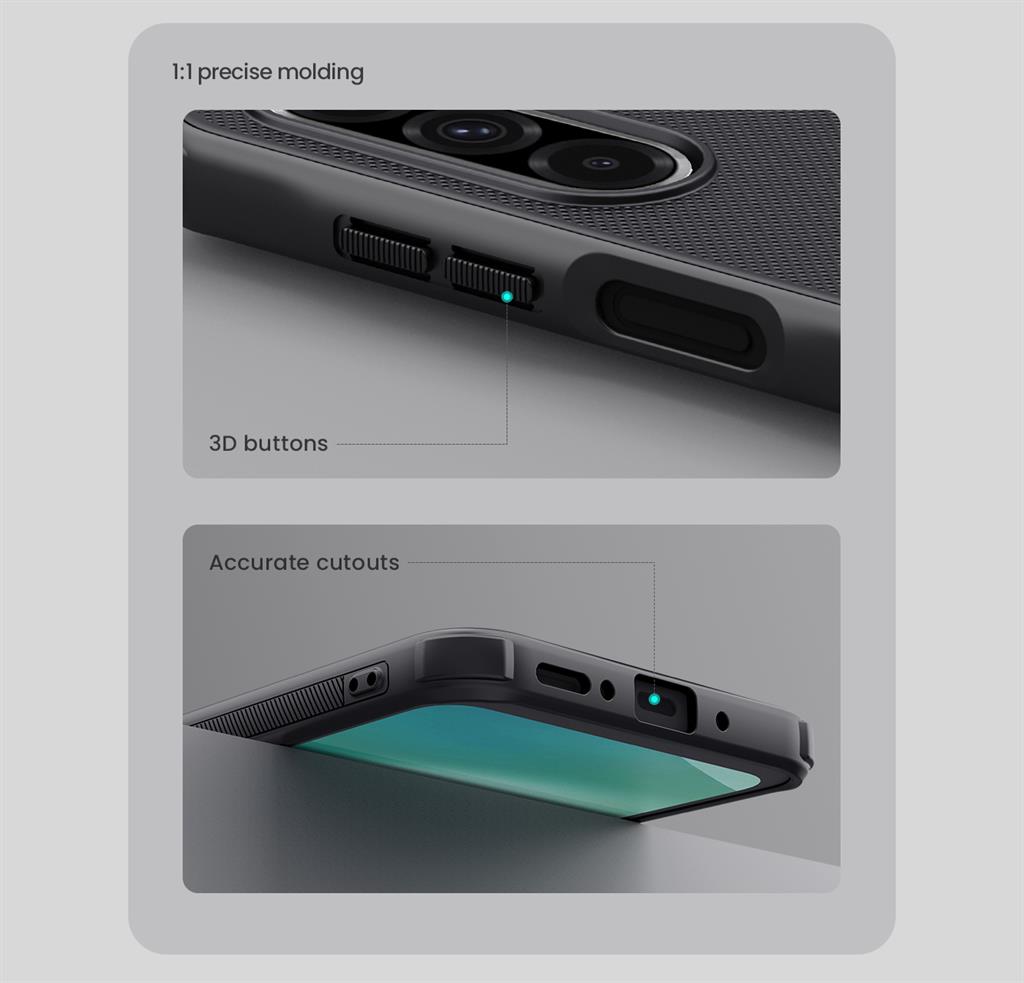 Samsung Galaxy A26 5G Nillkin Lenswing magsafe hátlap tok (Fekete)