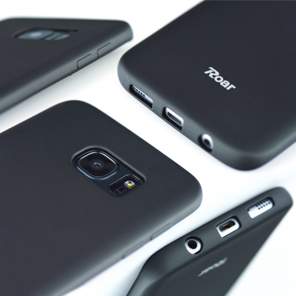 Samsung Galaxy A3 2017 Roar colorful hátlap tok (Fekete) 0