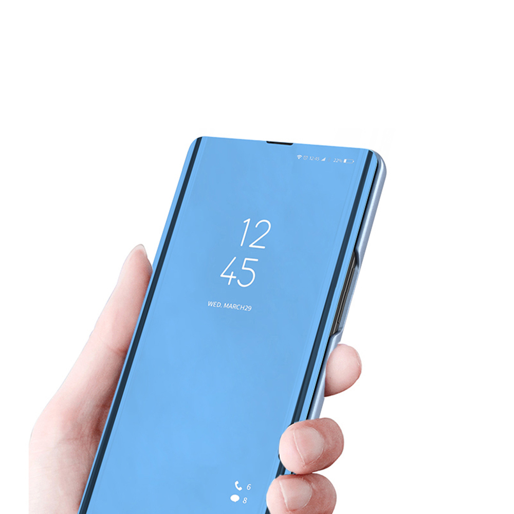 Samsung Galaxy A31 Clear view notesz tok (Kék) 0