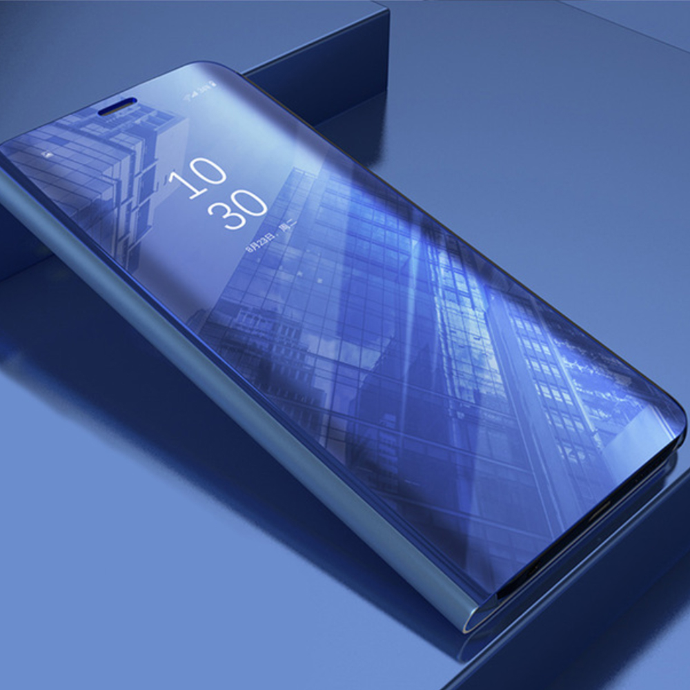 Samsung Galaxy A31 Clear view notesz tok (Kék) 2
