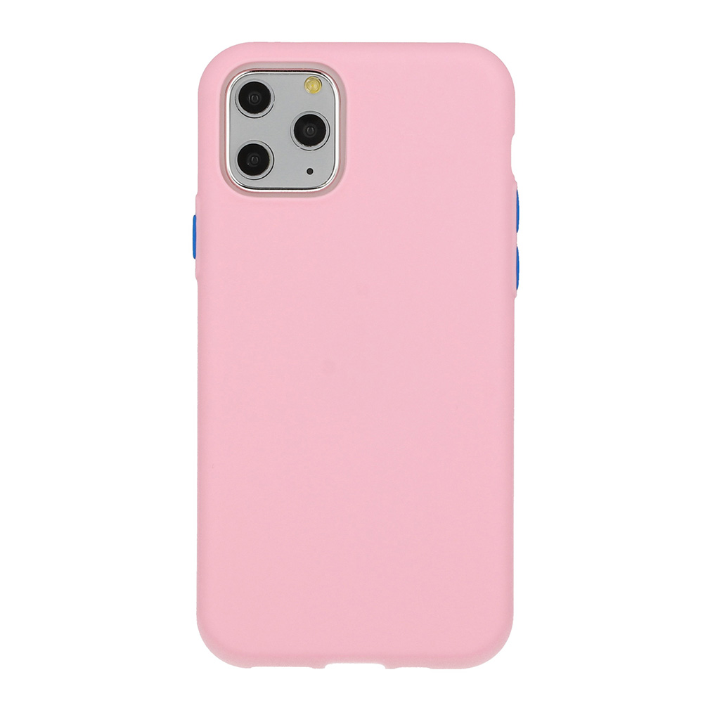 Samsung Galaxy A31 solid szilikon hátlap tok, (Rózsaszín)