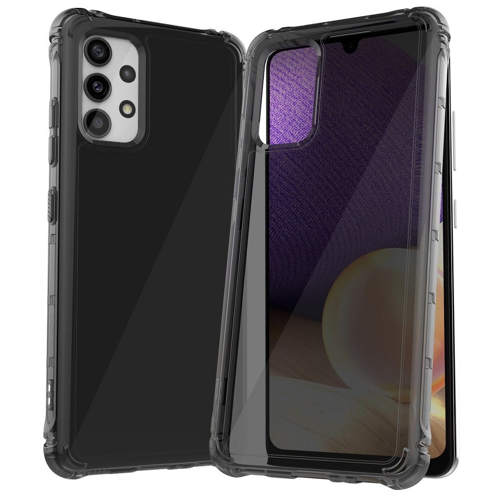 Samsung Galaxy A32 4G ARAREE Machszilikon hátlap tok, (Fekete) 0
