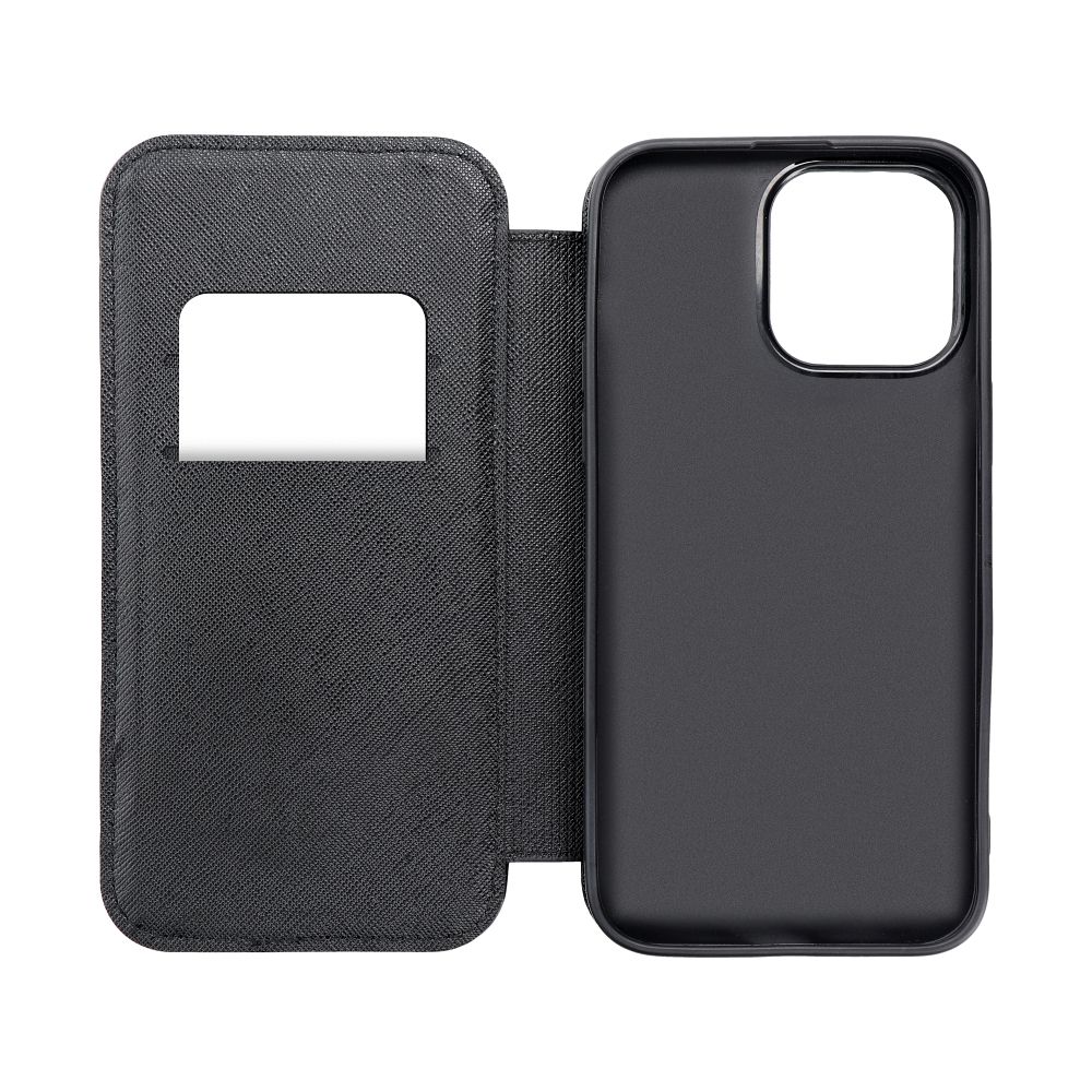 Samsung Galaxy A32 4G Puffer book notesz tok, (Fekete) 1