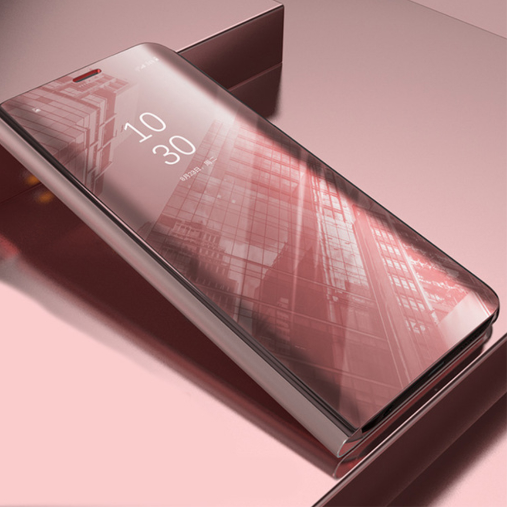 Samsung Galaxy A32 5G Clear view notesz tok (Pink) 1