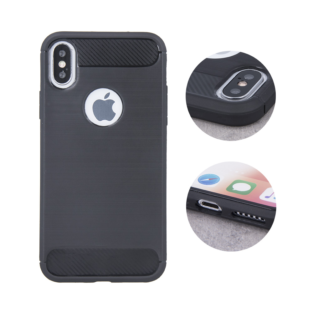 Samsung Galaxy A32 5G forcell carbon hátlap tok (Fekete) 0