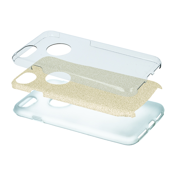Samsung Galaxy A32 5G glitter 3in1 hátlap tok (Arany) 1