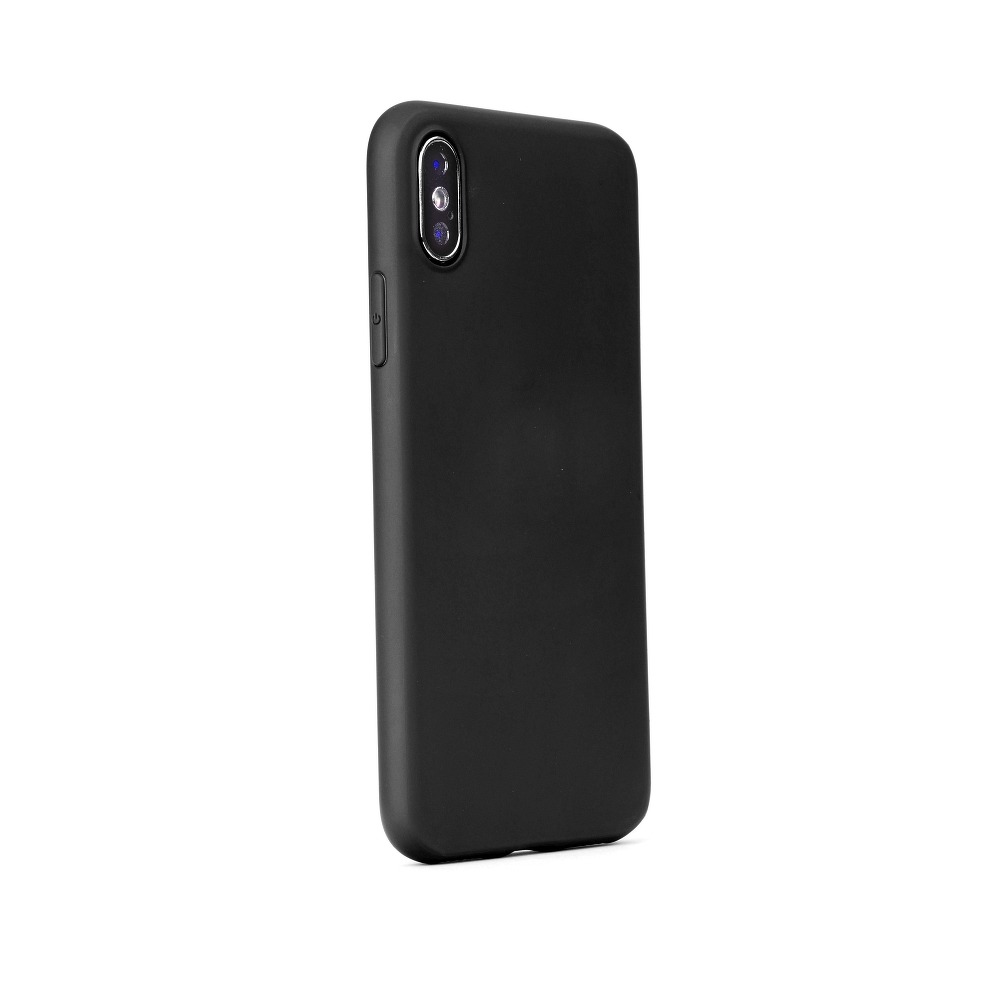 Samsung Galaxy A32 5G liquid silicone mágneses autós tartó kompatibilis hátlap tok, (Fekete) 0