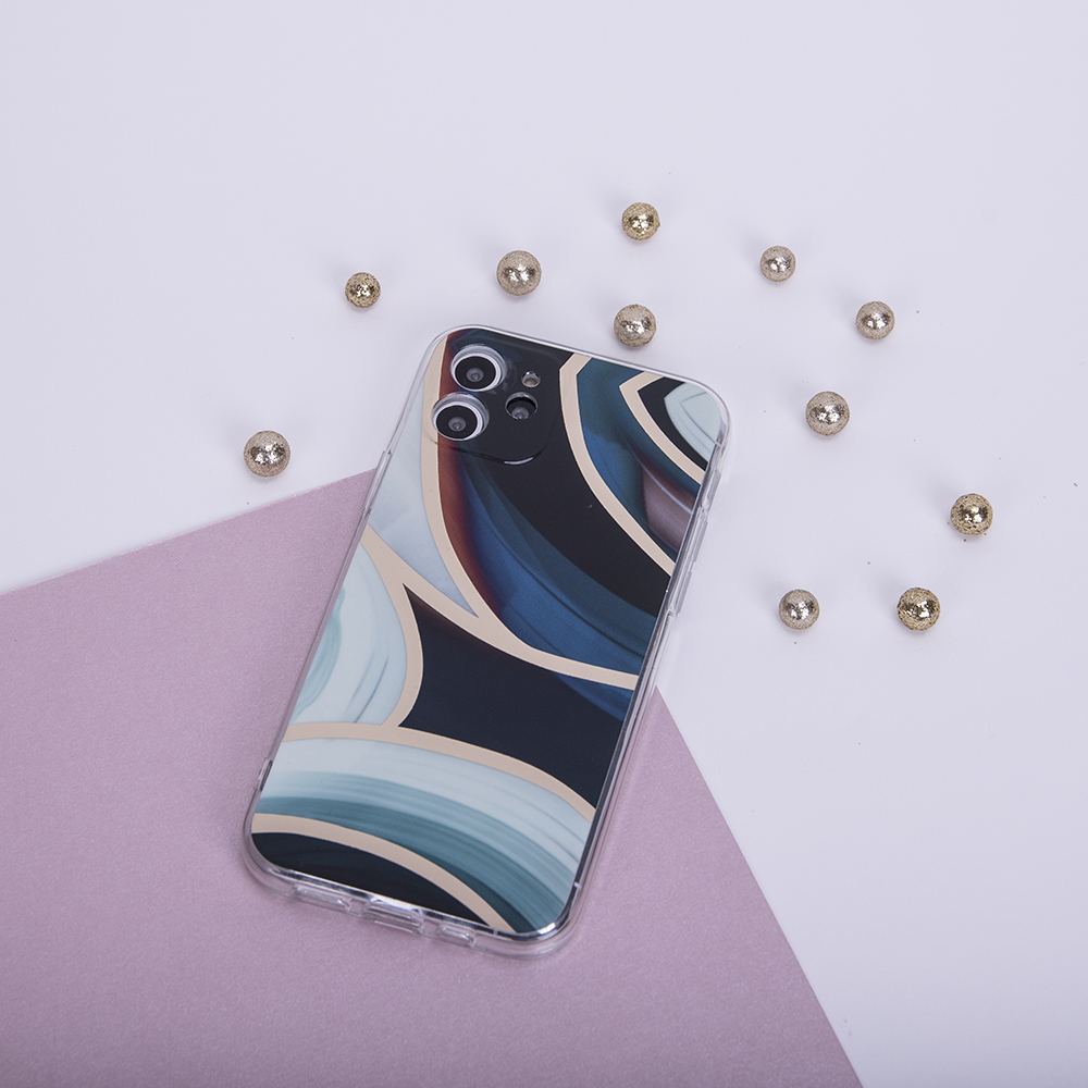 Samsung Galaxy A32 5G márvány mintás szilikon hátlap tok (Shadow) 2